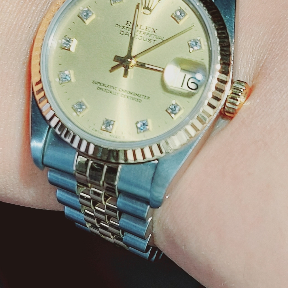 Rolex (Authentic) 2 tone